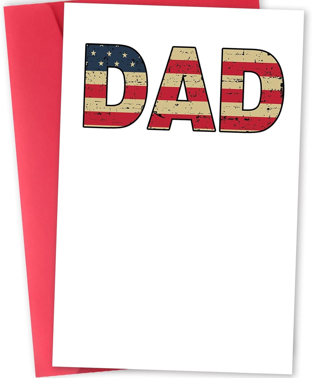 Funny Fathers Day Card for Dad, Humor Father's Day Card Gift from Wife Son Daughter, Birthday Greeting Card for Dad, Unique Daddy Cards