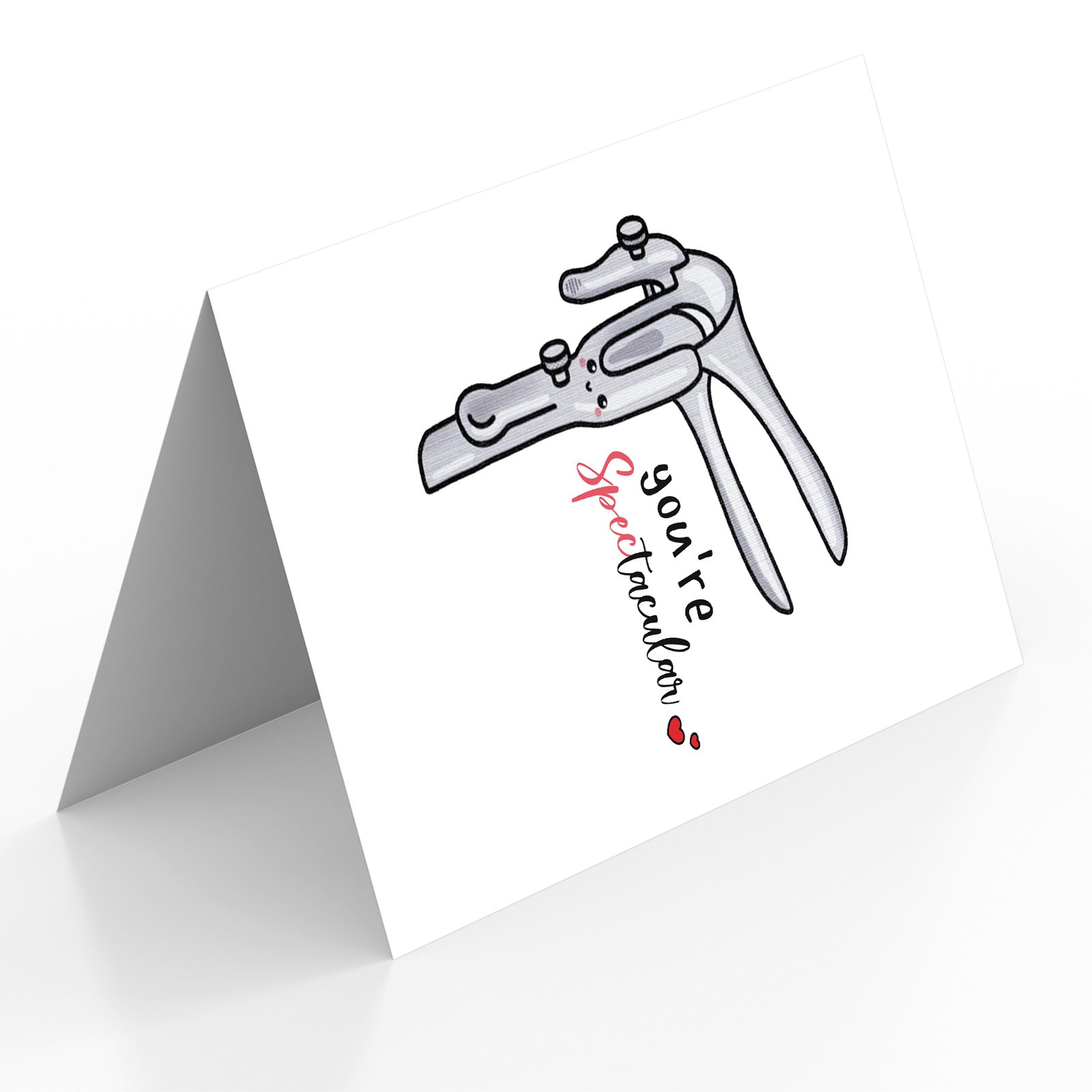 Funny You're Spectacular Card, Lovely Thank You Card for OB GYN Family Doctor Midwife, Unique Thank You Gifts for Doctor Nurse, Cute Medical Card - Image 6