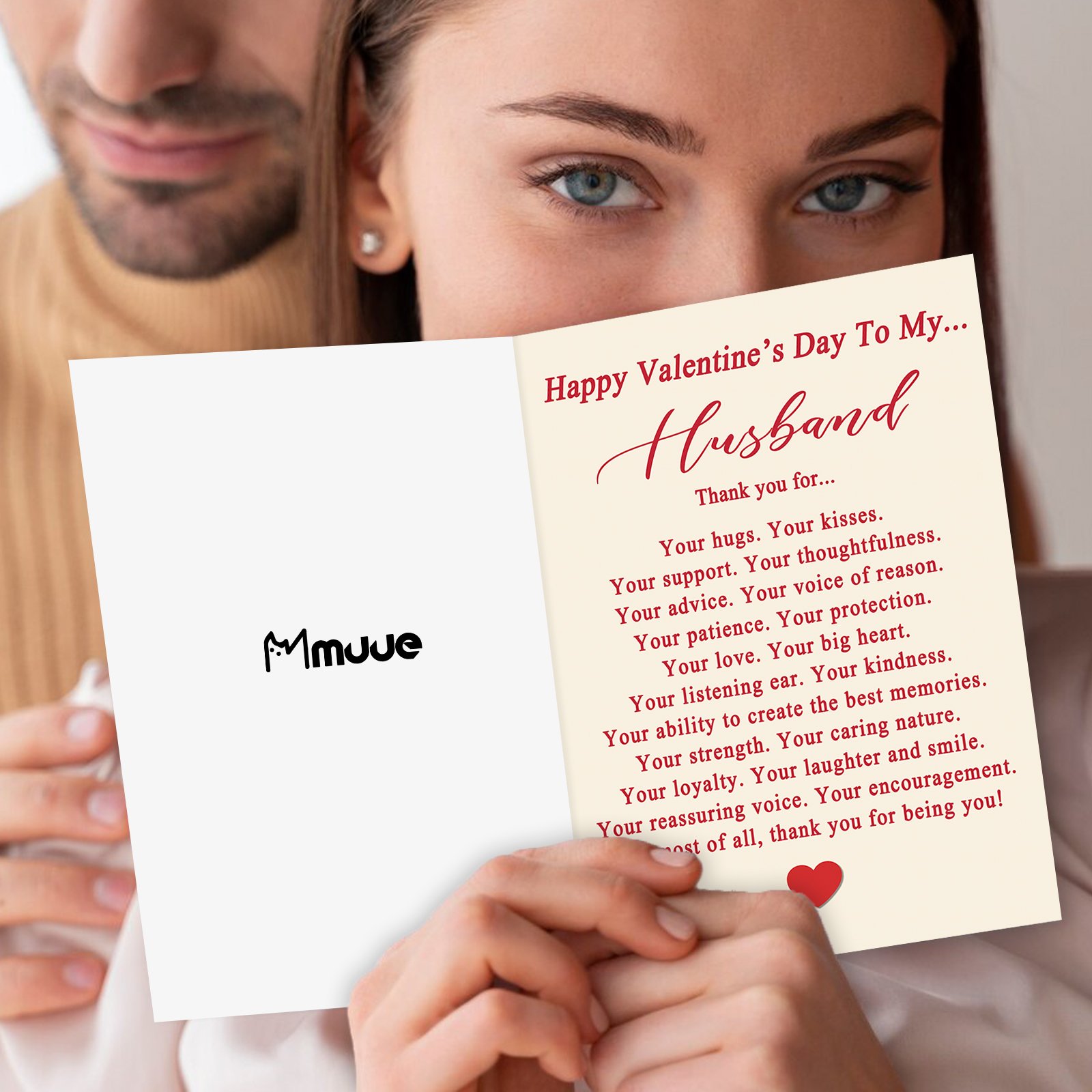 Funny Valentine's Day Card for Husband, Romantic Valentines Day Gift from Wife, Men Valentine Gifts - Image 5