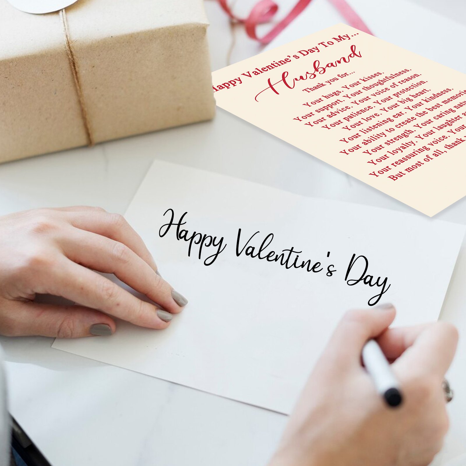 Funny Valentine's Day Card for Husband, Romantic Valentines Day Gift from Wife, Men Valentine Gifts - Image 3
